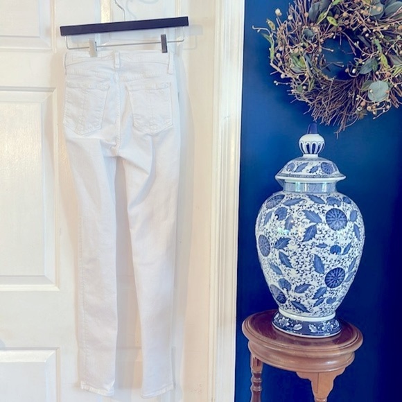 Women’s Rag & Bone White Polyester & Spandex Skinny Leg Jeans Size 25 - Picture 5 of 8